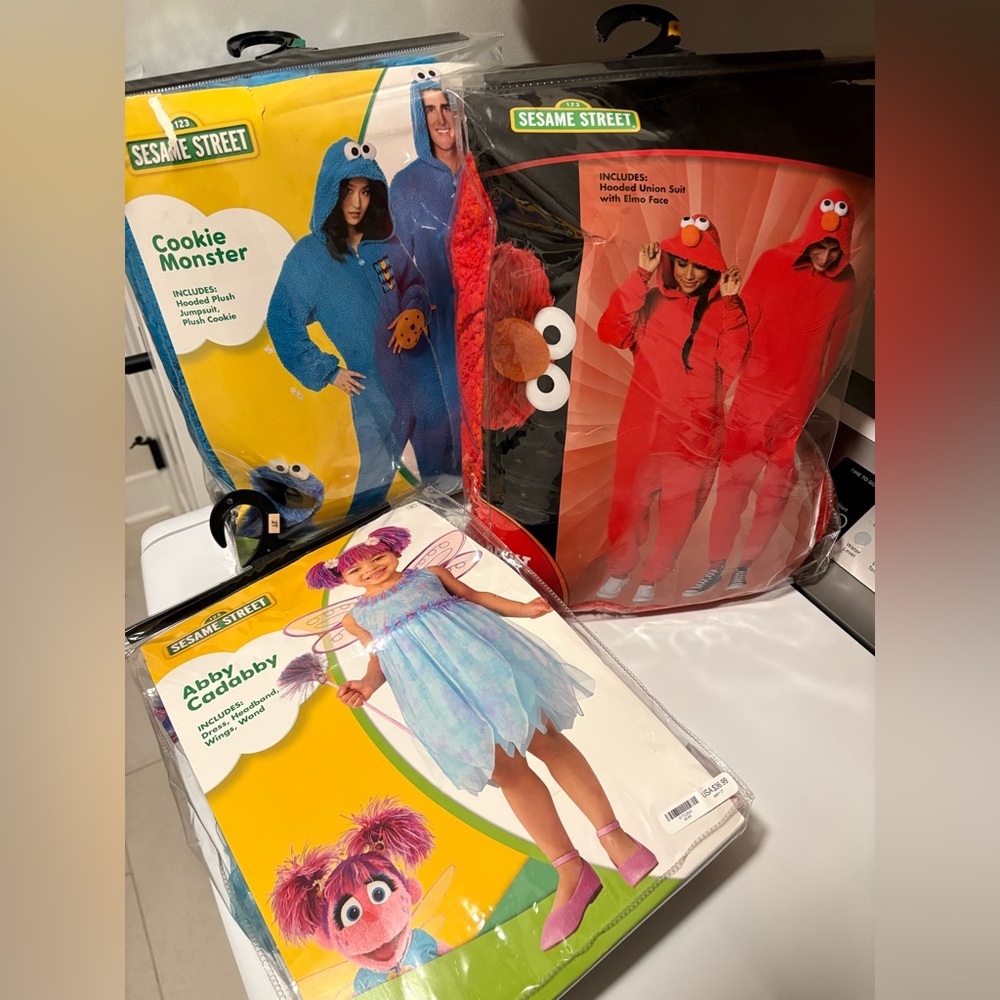 Sesame Street Family Costume